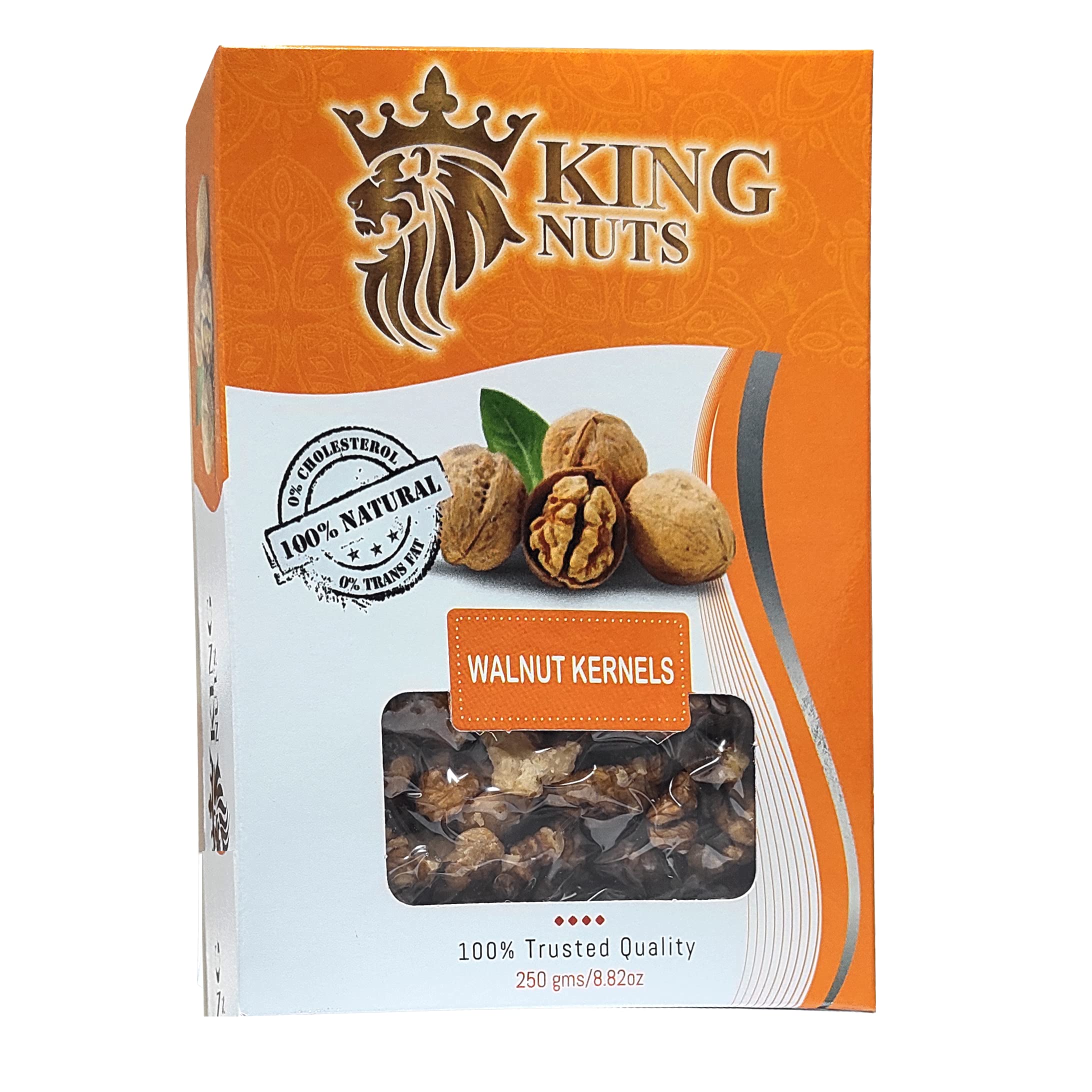 Go King Nuts Kashmiri Halves walnuts kernels 250g, Pack of 1 | Walnuts Dry Fruits | Organic Walnuts | Kashmiri Walnuts Kernels for Snacking & Baking (B0BGXLHJ24) Amazon Price History, Amazon Price Tracker