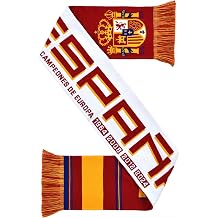 Spain Espa&ntilde;a Soccer High-Definition HD Knit Scarf (2024 Euro Champions)