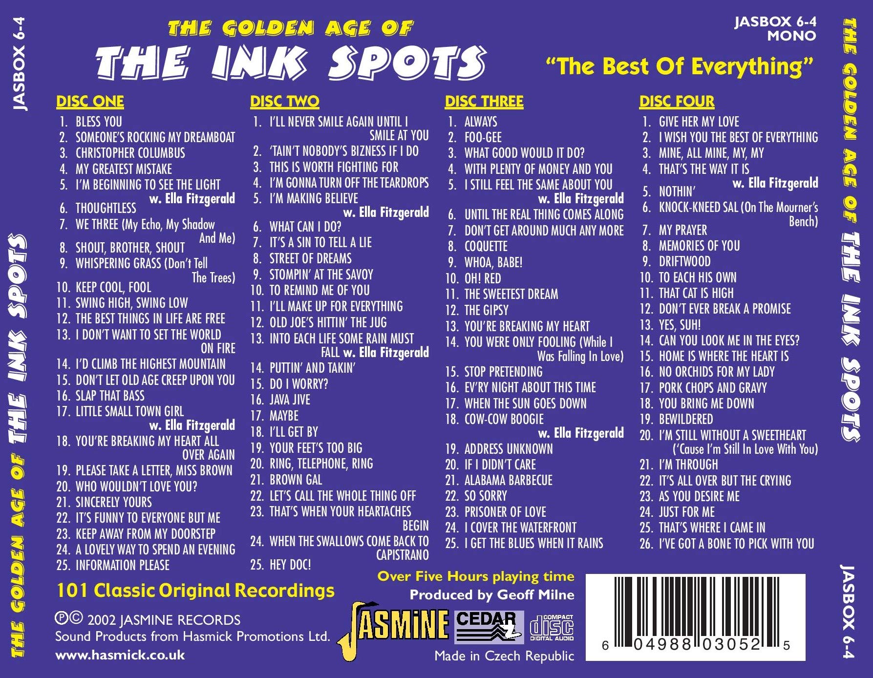 Best Of Everything-101 Original Recordings