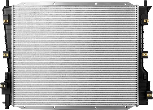 Autoexact Auto Radiator for Car for Ford Mustang, Engine Radiator Replacement for 2004-2014 Ford Mustang 3.7L 3.9L 4.0L 4.6L 5.0L Gas Model