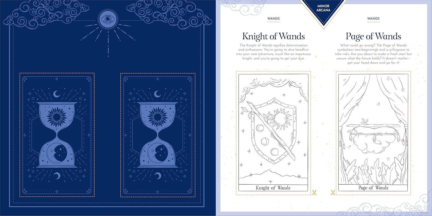 Make Your Own Tarot Deck Coloring Book: The All-in-One Guide to the World of Tarot - Image 5