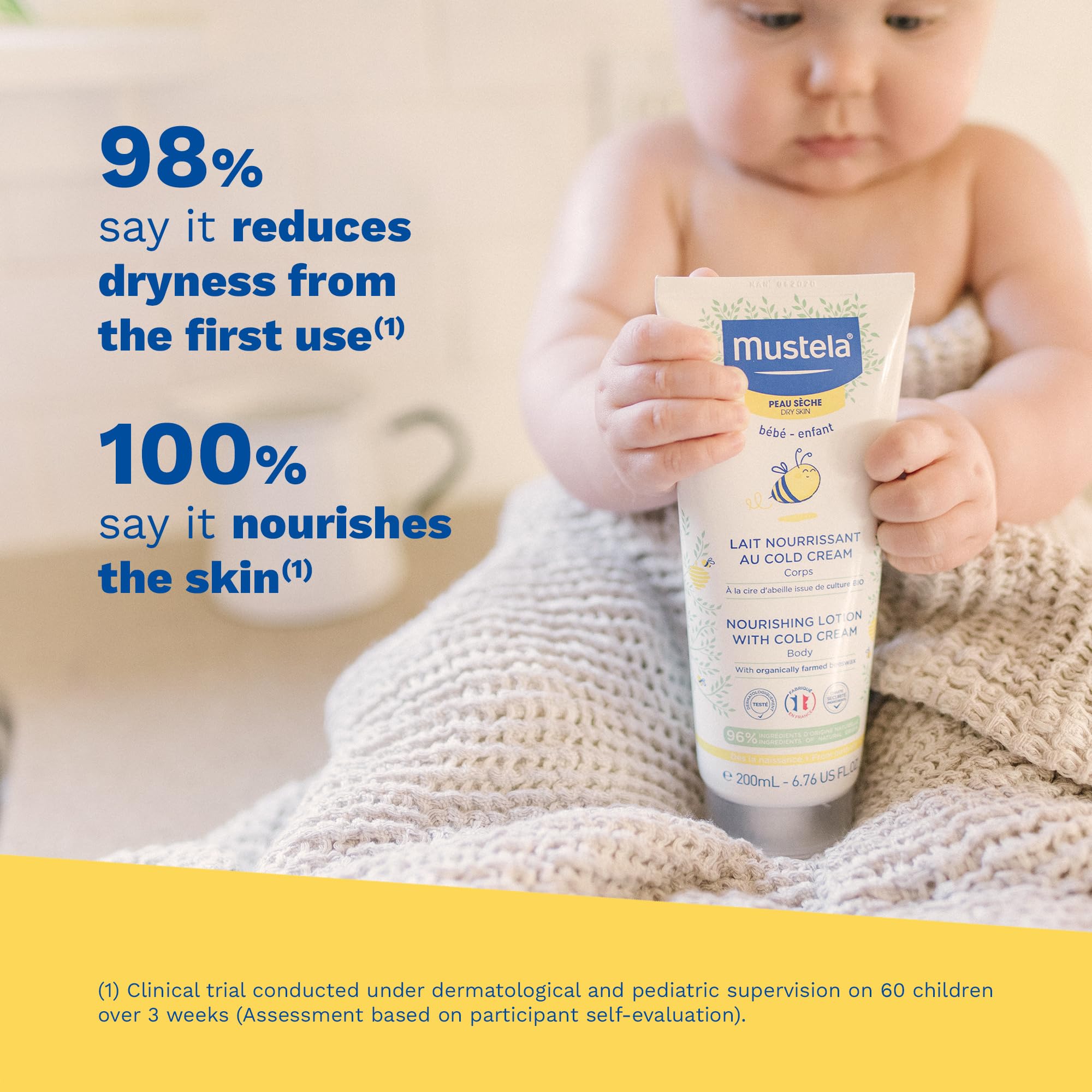 Mustela - Mustela Nährende Lotion mit Cold Cream - 100ml