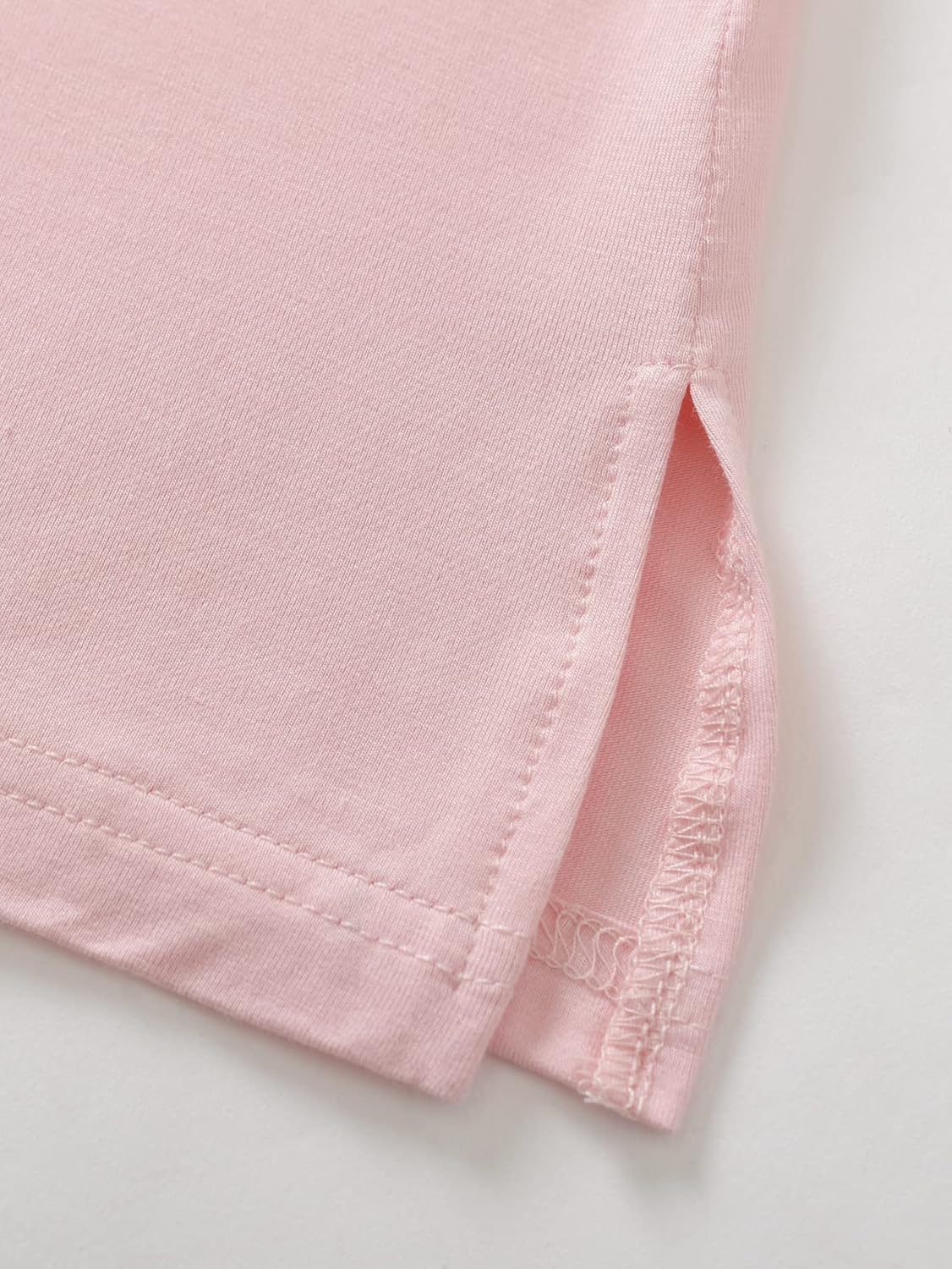 Latuza Women's Viscose Pajama Top Crew Neck Sleep T-Shirt - Image 4