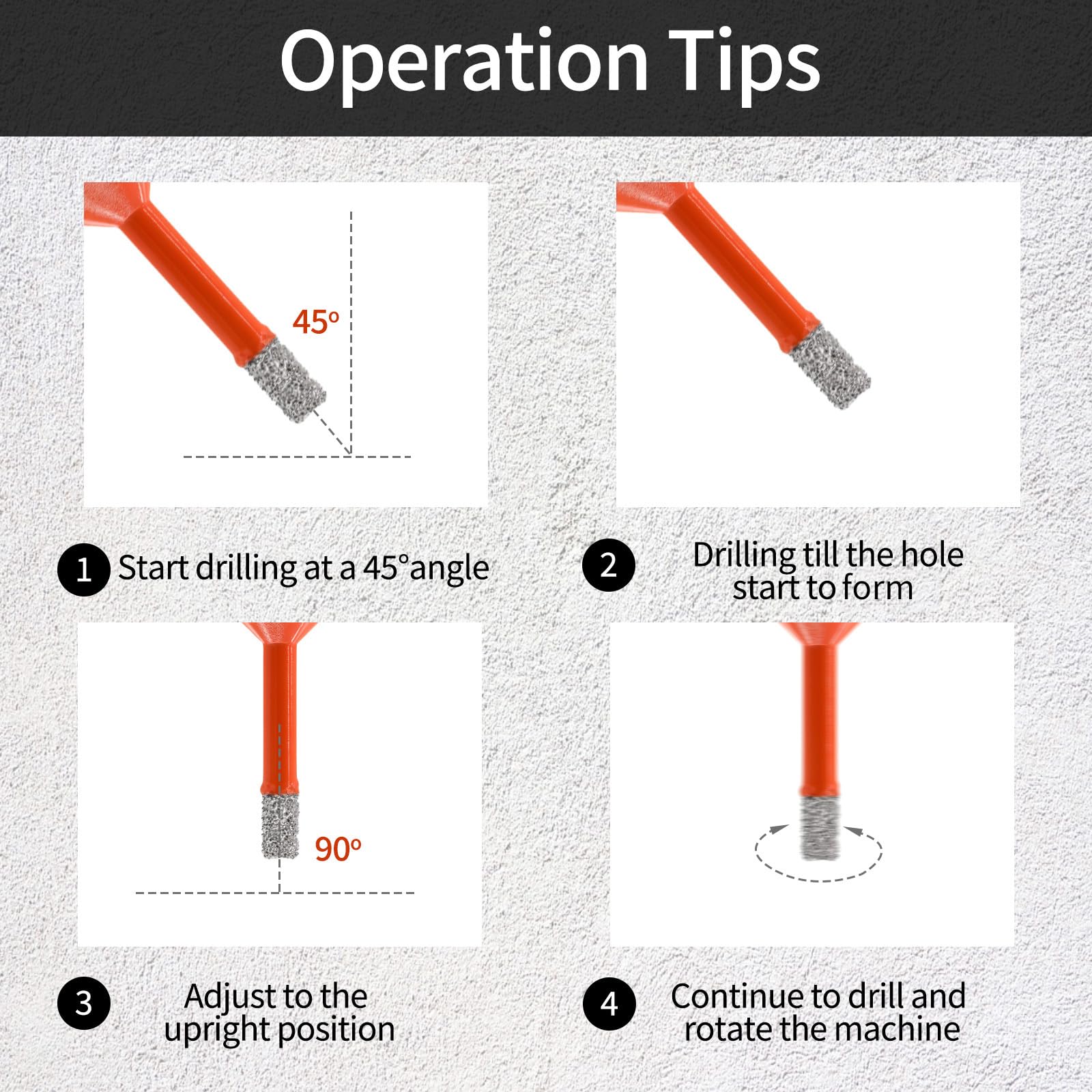 HPMAISON 6mm Diamond Drill Bits - Image 4