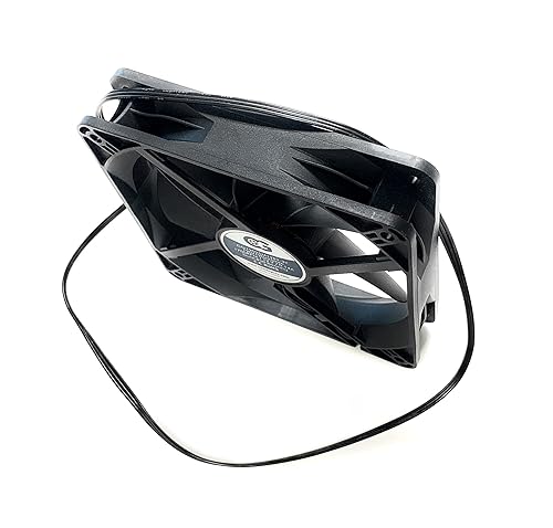 Miniatura 7 de Coolerguys Ventilador de doble rodamiento de bolas de 12 V y 3 pines (3.150x0.984 in, velocidad media)