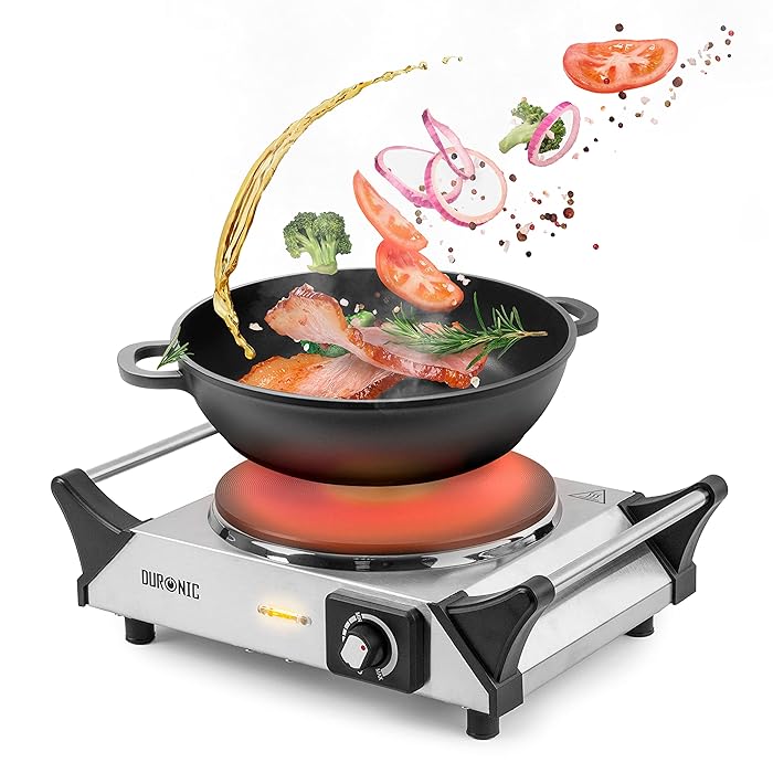 Buy Duronic Hot Plate HP1SS for TableTop Cooking 1500W Stainless
