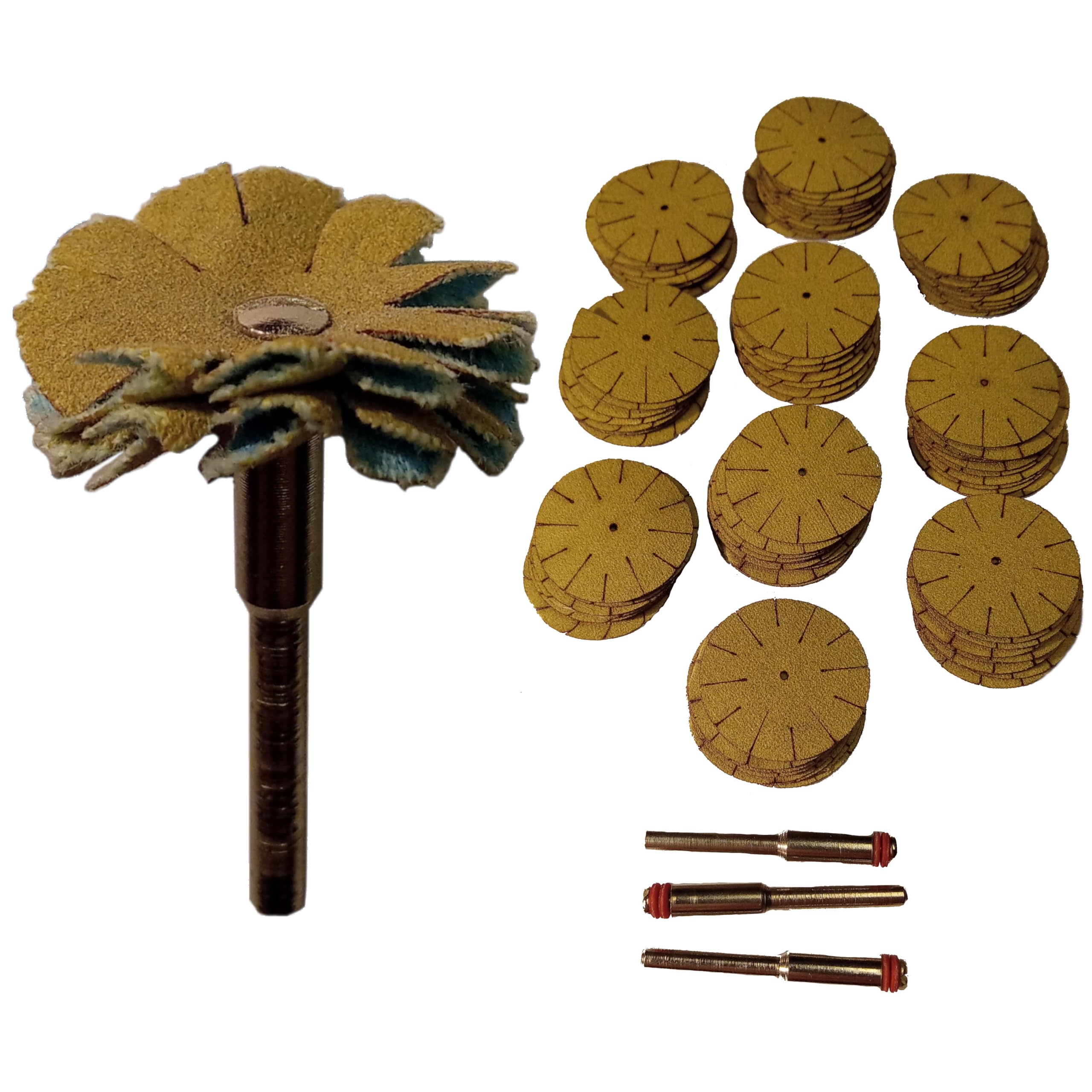 Foret de ponçage de détail 2,5 cm grain 120 pour outil rotatif - 7