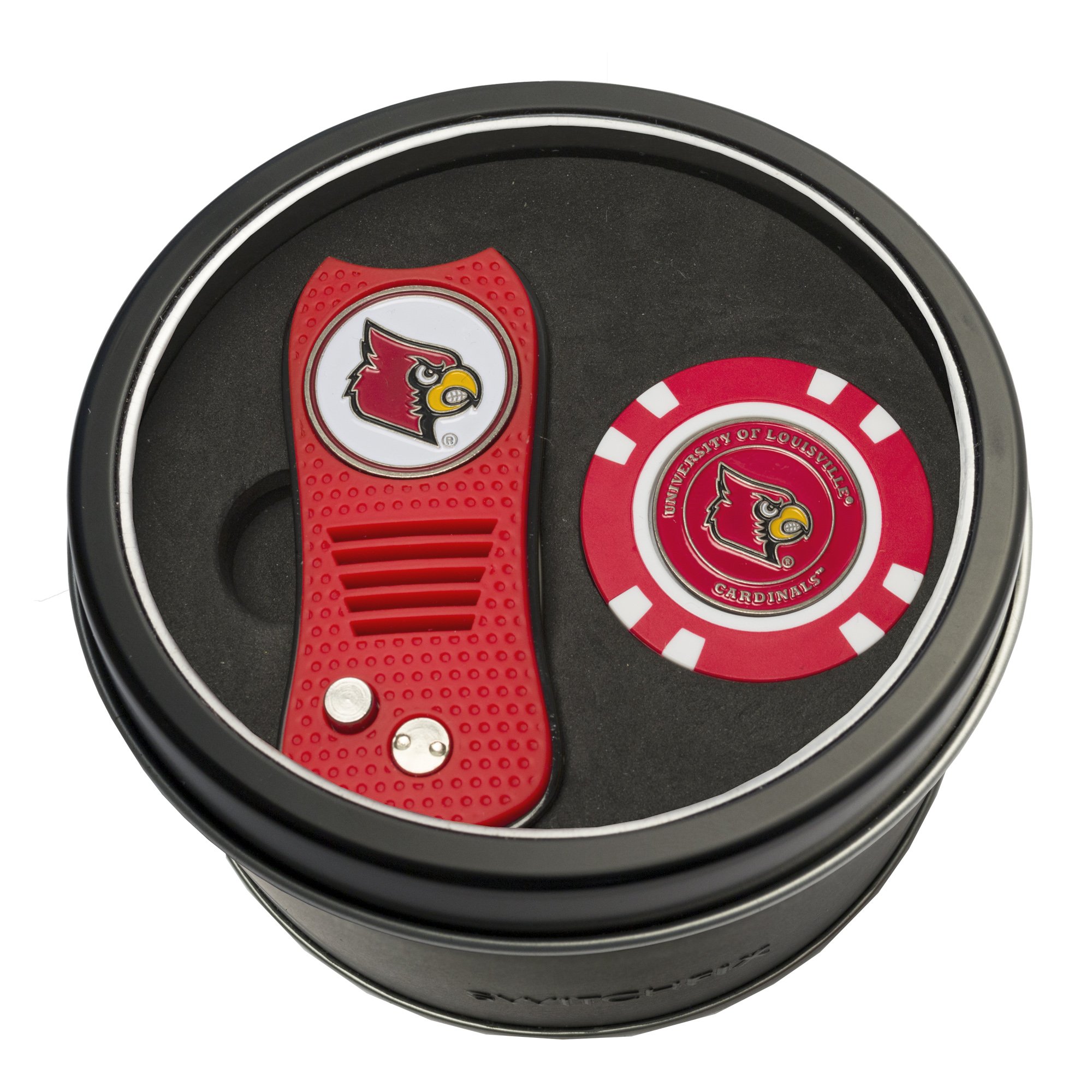 NCAA Tin Gift Set with Switchfix Divot Tool and Golf Chip