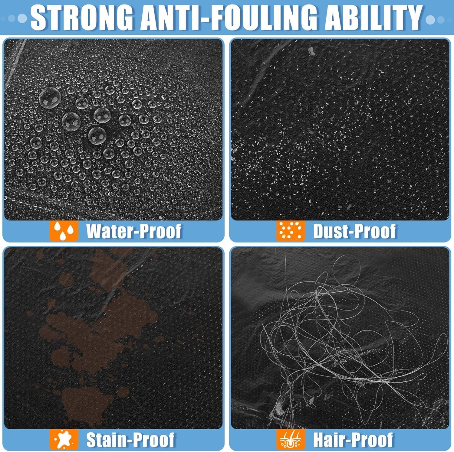 MYFAMIREA 125 PCS Disposable Car Seat Covers Clear Plastic Vehicle Seat Protector Set with Steering Wheel, Gear Shift and Handbrake Covers, Universal for Cars Auto Truck Bus Airplane