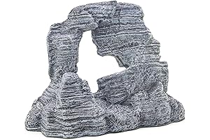 Nature's Hollow: Expansive Aquarium Rock Decor for Aquascaping Masterpieces