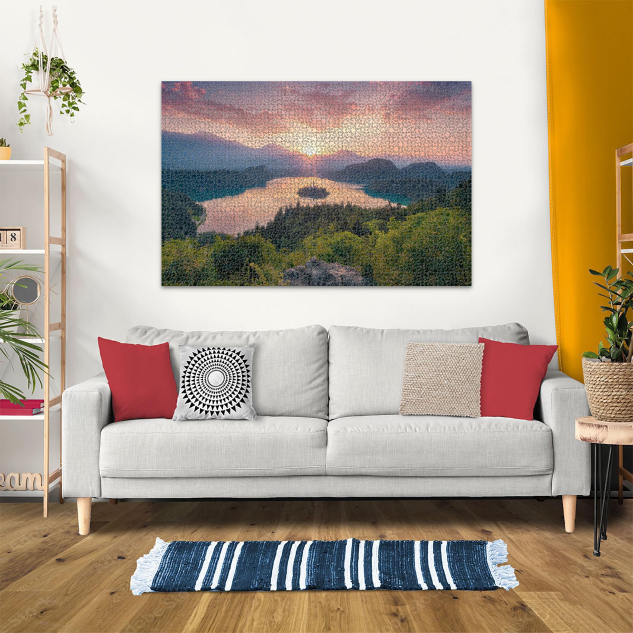 Ravensburger - Puzzle 3000 Pezzi Lago Bled, Slovenia, Adulti 14+ 121x80cm | Puzzle Lago di Bled Slovenia da 3000 pezzi, 121x80 cm, per adulti 14+, per esperti, collezione 3000 pezzi e idea regalo.
