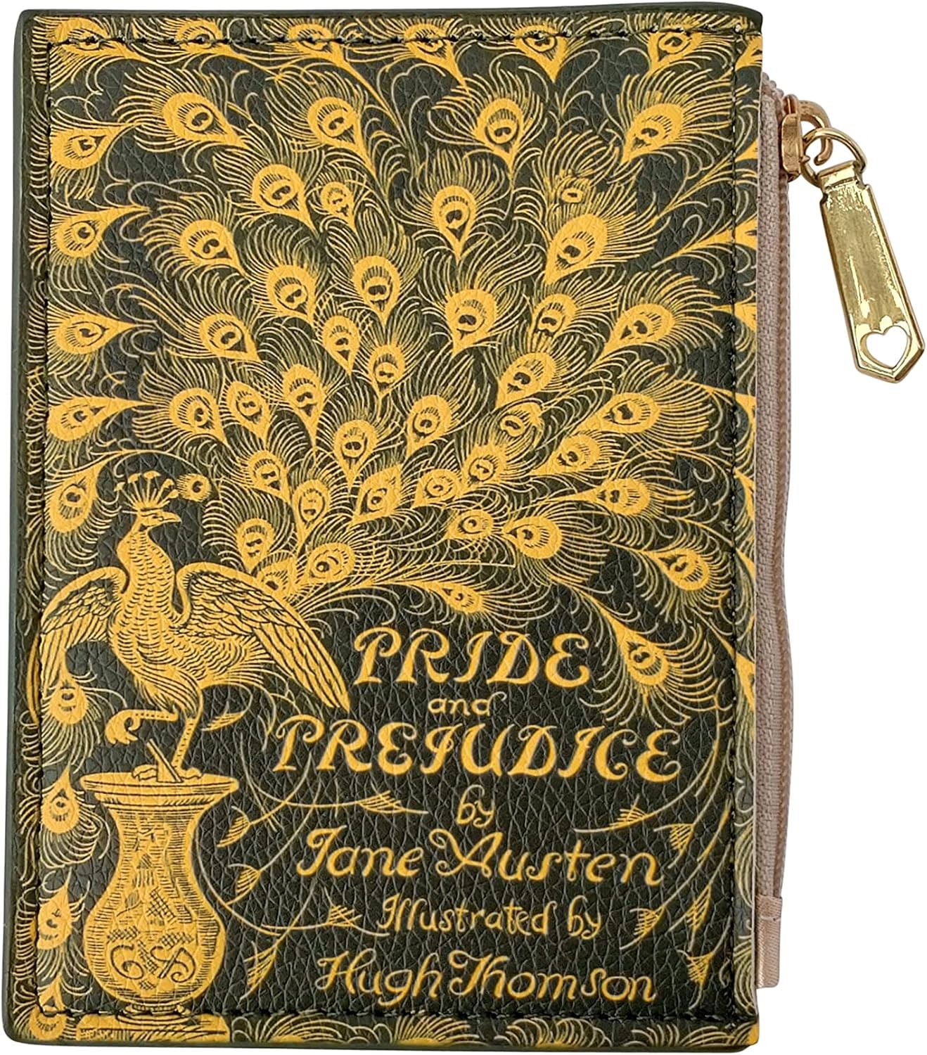 Pride and Prejudice Card Holder Mini Book Wallet Coin Purse Book Card Purse Book Cardholder Jane Austen Book Lover Gift by ASVP Shop