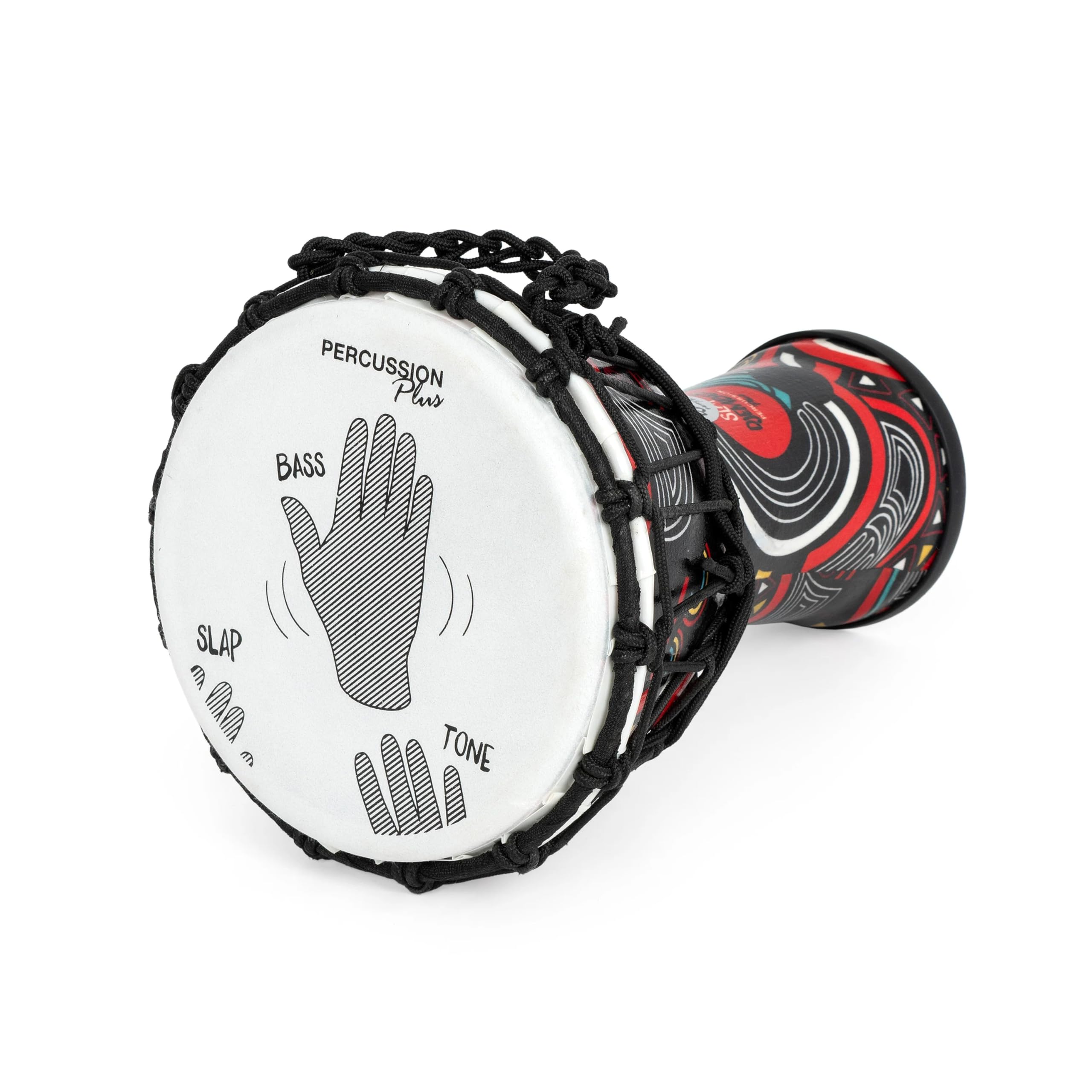Percussion Plus Cuerda de carnaval Slap Djembe, afinada, 7 pulgadas