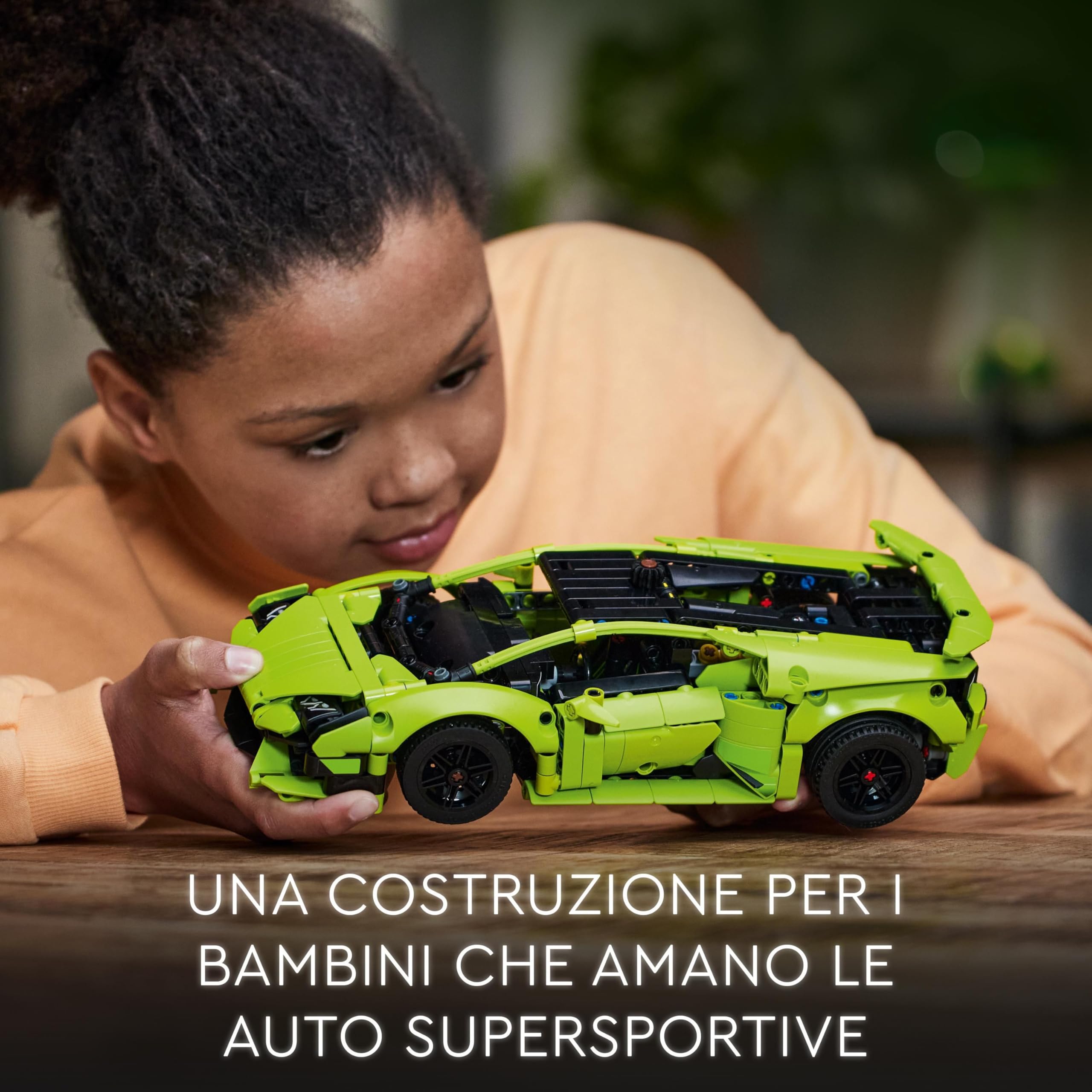 LEGO 42161 Technic Lamborghini Huracán Tecnica, Modellino di Auto da Costruire, Macchina Giocattolo per Bambini, Bambine, Ragazzi, Ragazze e Fan delle Supercar Sportive, Idea Regalo da Collezione