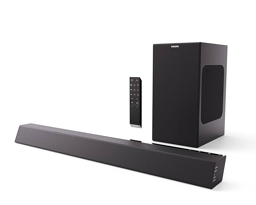 Amazon.com: Philips Soundbar with Wireless Subwoofers, Sound
