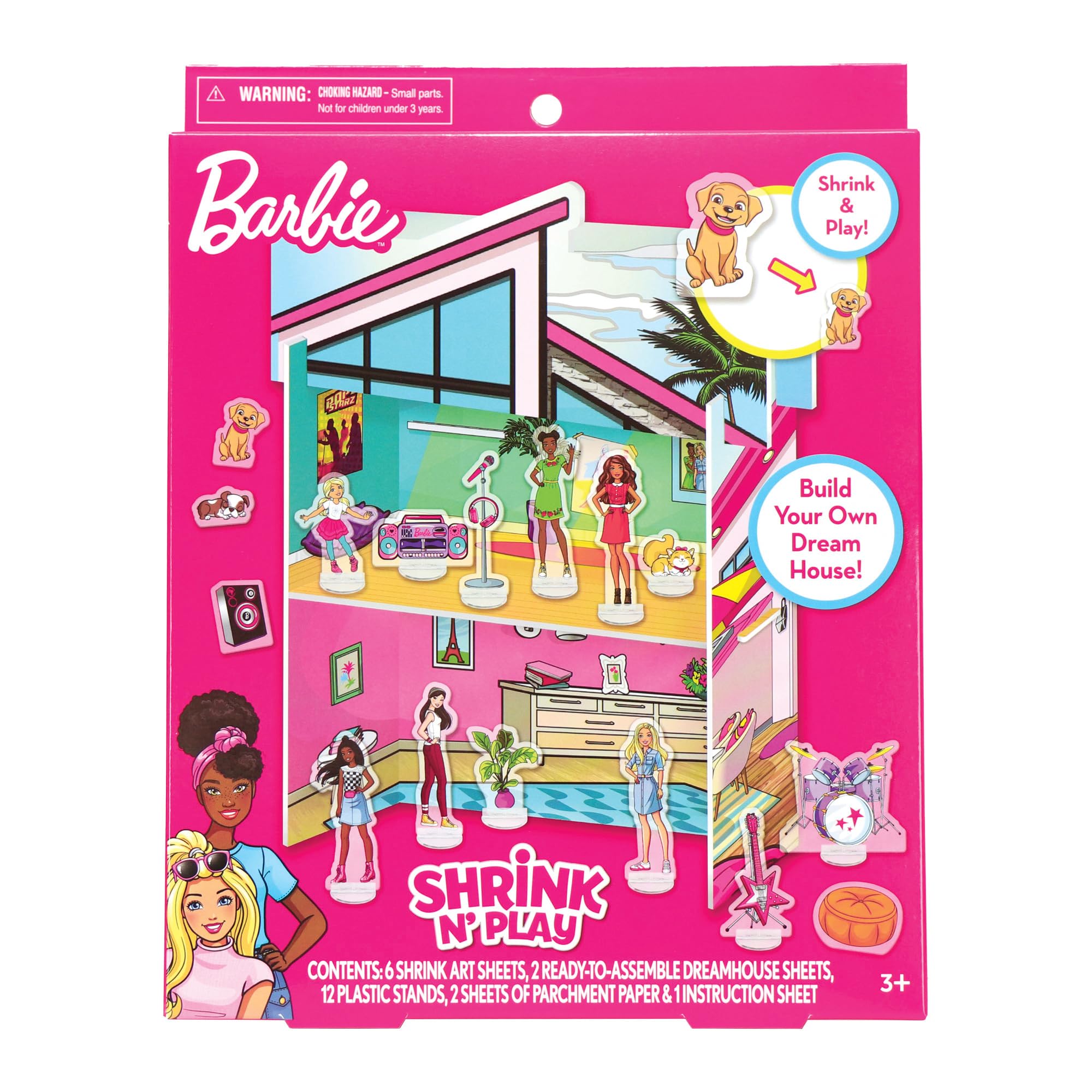 Tara Toys Barbie Dreamhouse Shrinky Dinks