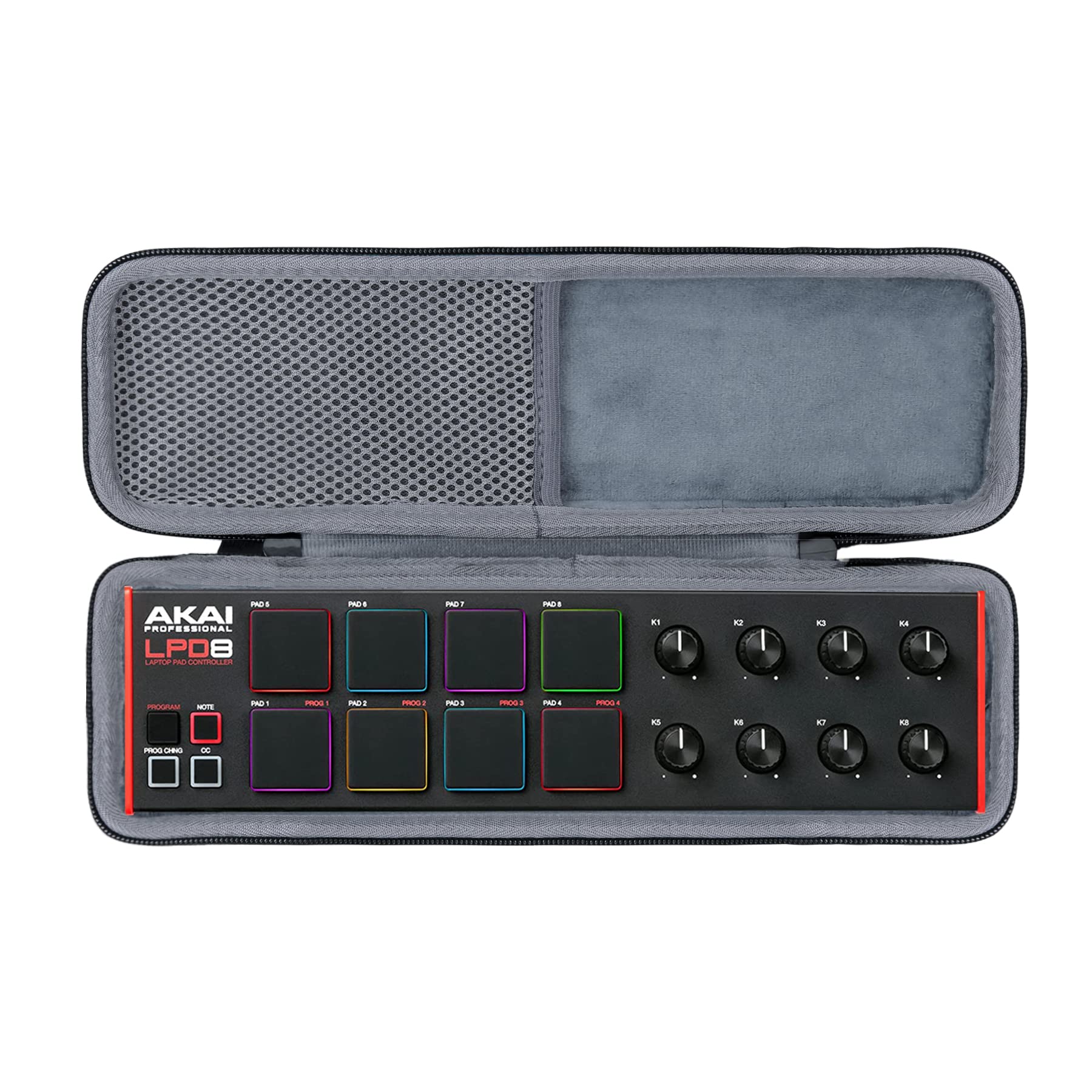 co2CREA cassa custodia borsa per AKAI Professional LPD8 Controller USB MIDI Portatile(solo scatola,Case Only)