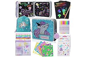 Amitié Lane Unicorn Erasable Doodle Book: Ultimate Travel Companion for Young Explorers