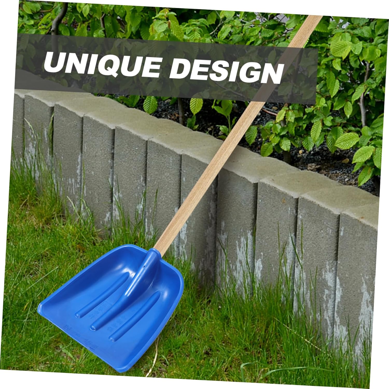 Nylon Plastic Scoop Shovel Head Ice Shovel Head Replacement for Snow Removal Driveway Cleaning Trash Cleaning