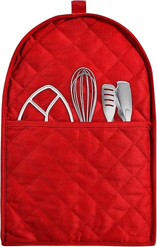 Miniatura 3 de Funda para batidora de pie compatible con batidora Kitchenaid, se adapta a todos los modelos de cabezal inclinable y elevador de tazón, algodón