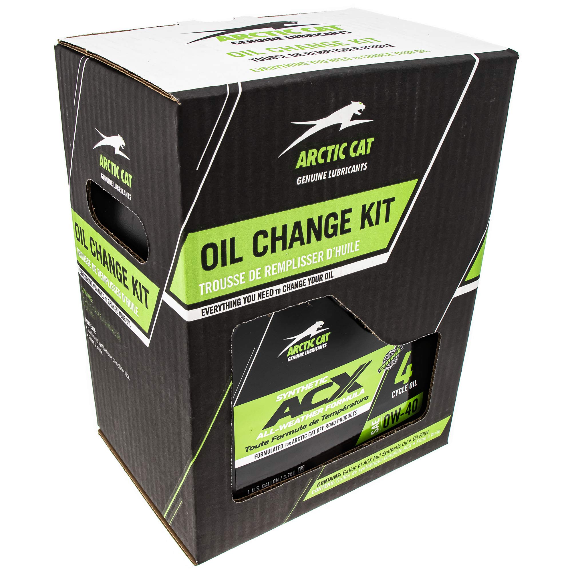 Amazon.com: Arctic Cat 2436-850 ACX 0W-40 Gallon Synthetic Oil
