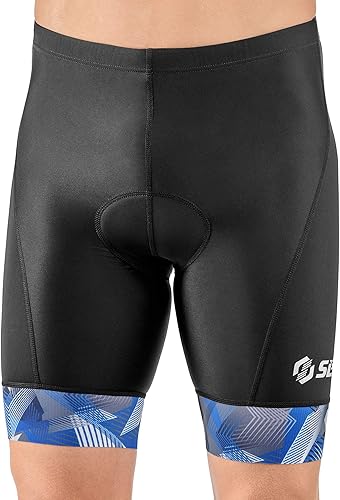 Miniatura 9 de SLS3 Triathlon Shorts Mens - Padded Tri Shorts Mens Triathlon Shorts - 2 Pocket FX Triathalon Shorts, Medium Compression