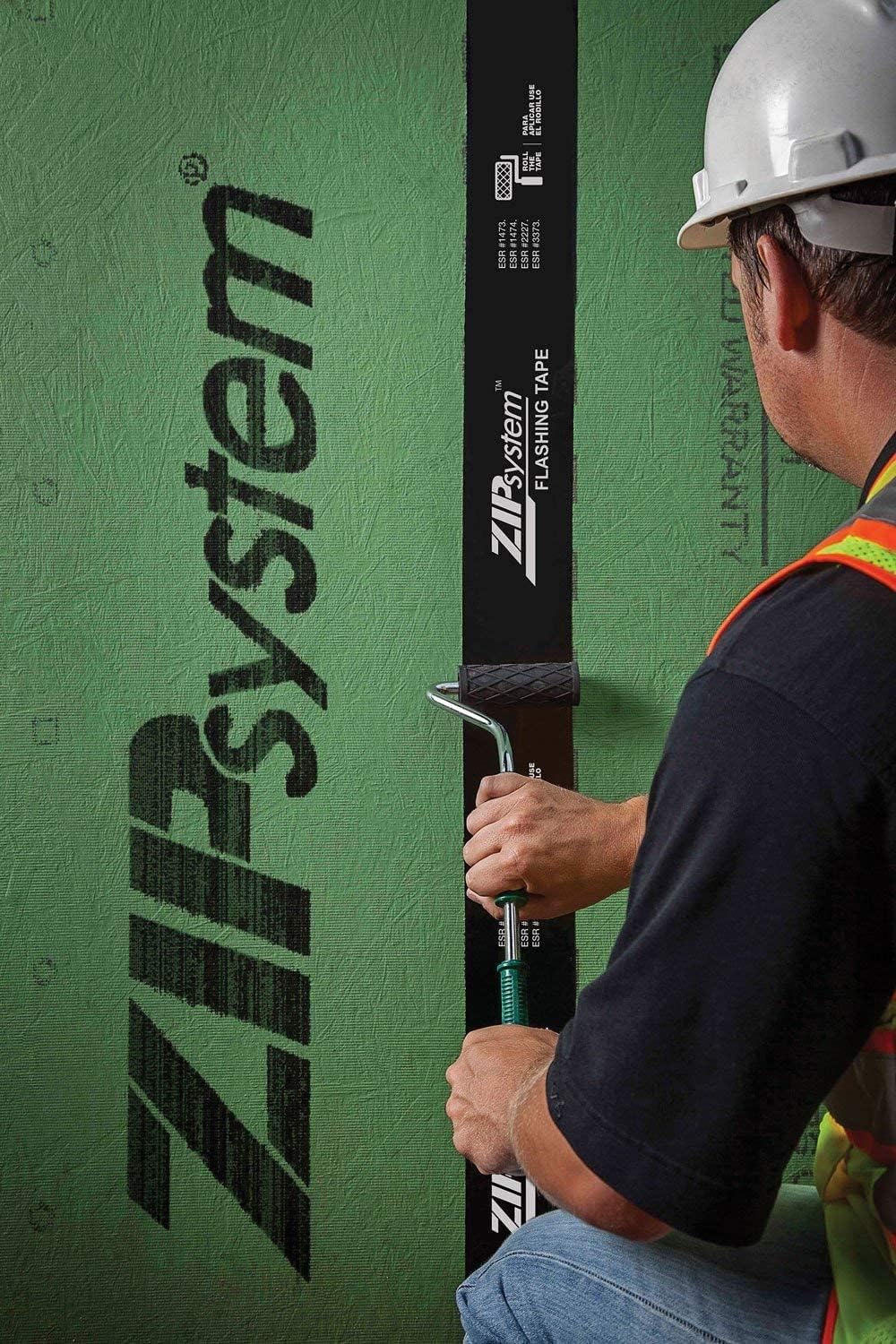 Super Brands Huber ZIP System Flashing Tape | Self-Adhesive Flashing for Structural Panels, Doors-Windows Rough Openings | 3.75 in x 90 ft