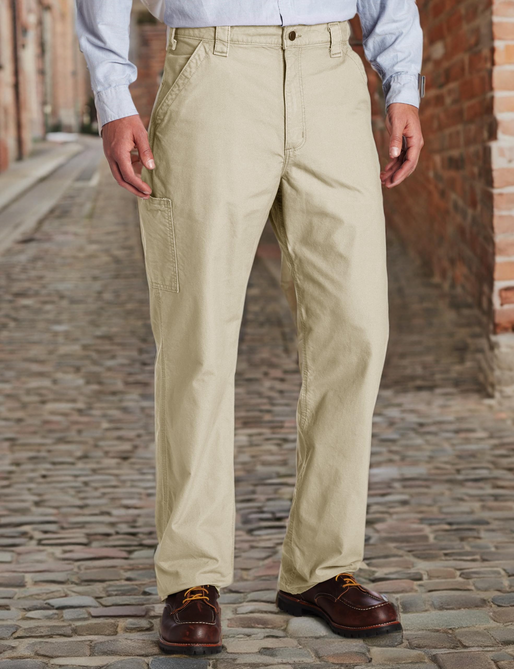 Carhartt Płócienne Spodnie Robocze Ogrodniczki B151 - Płócienne spodnie ogrodniczki robocze Mężczyźni