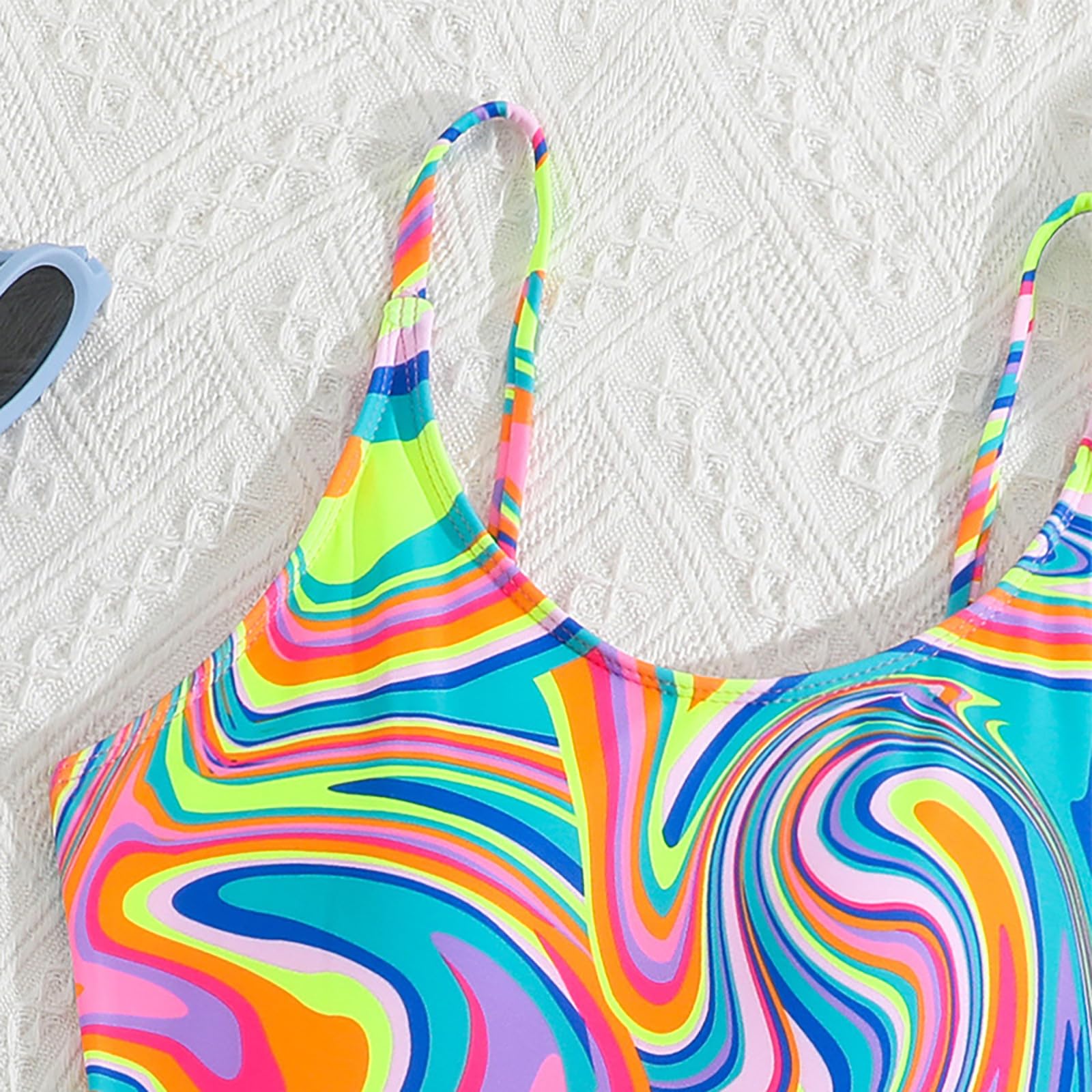 Traje de Baño de Playa para Niñas Natación 2026