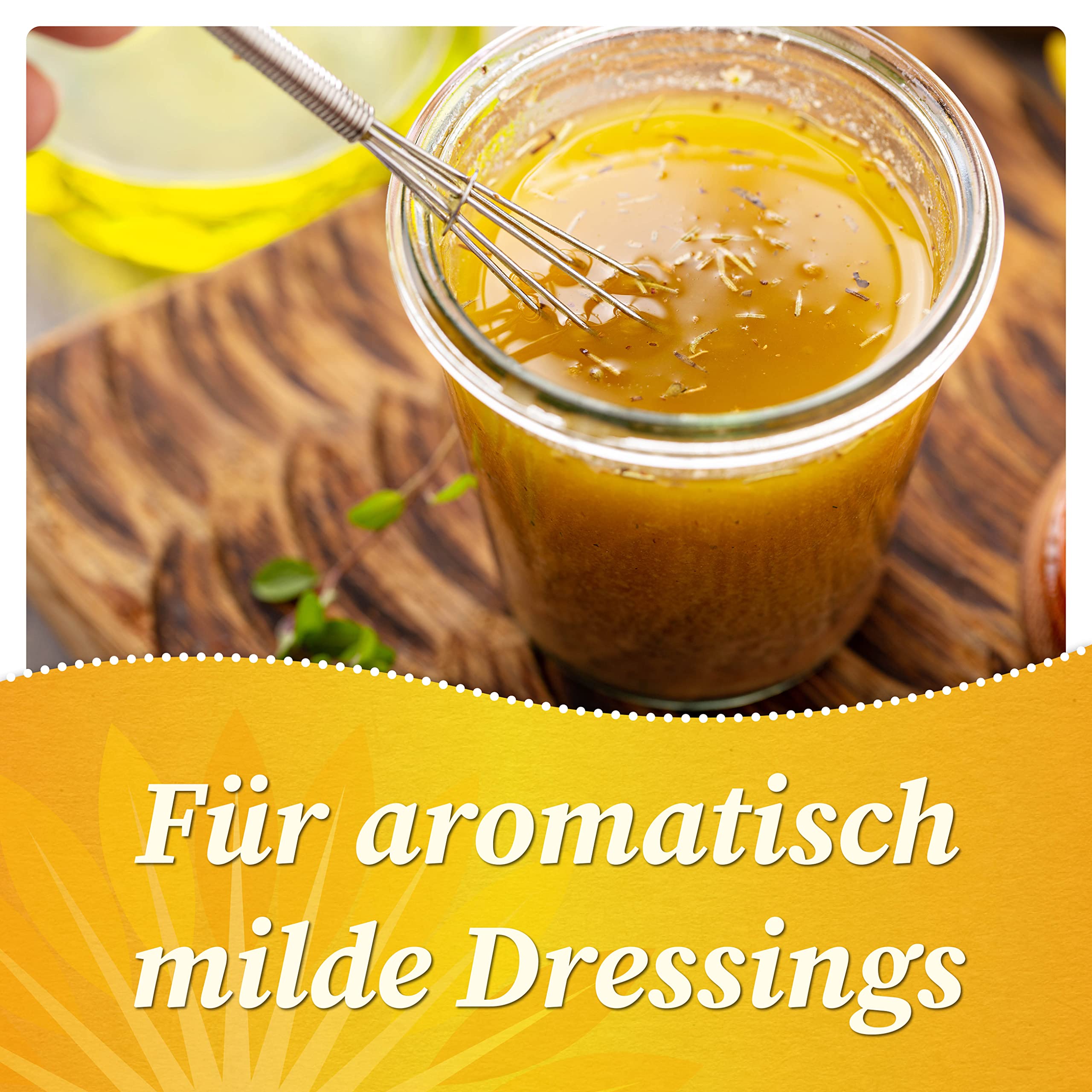 Feinwälder® Premium Sonnenblumenöl 5 Liter Kaltgepresst/reines, hochwertiges Speiseöl/nativ, ungefiltert und ohne Zusatzstoffe/milder Geschmack