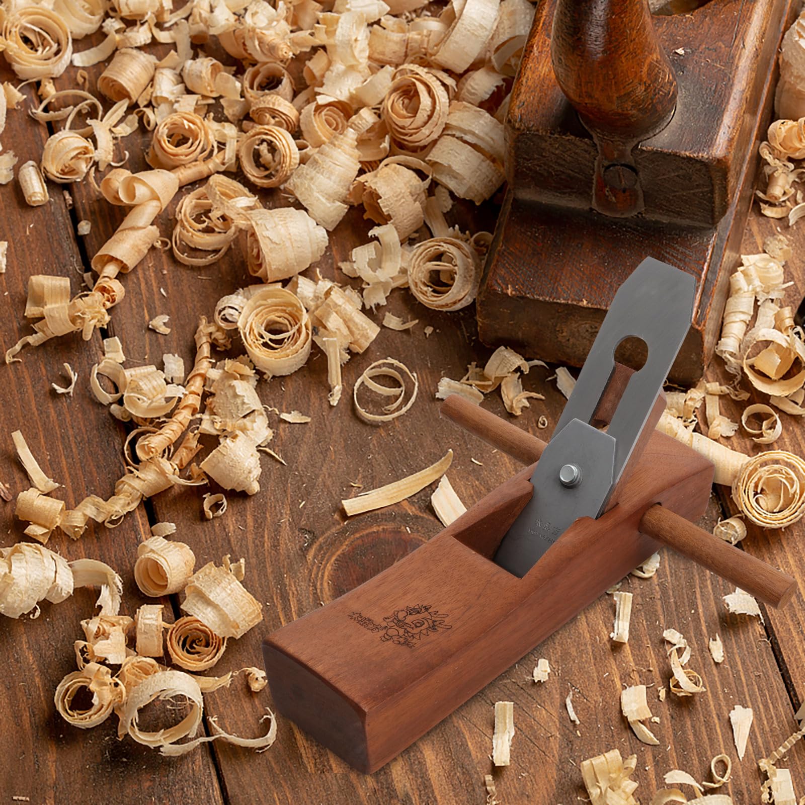 Holzhandwerkshobel und Metall mit Glattem Schnitt für Präzise Holzbearbeitung für Anfänger und Professionelle Holzarbeiter