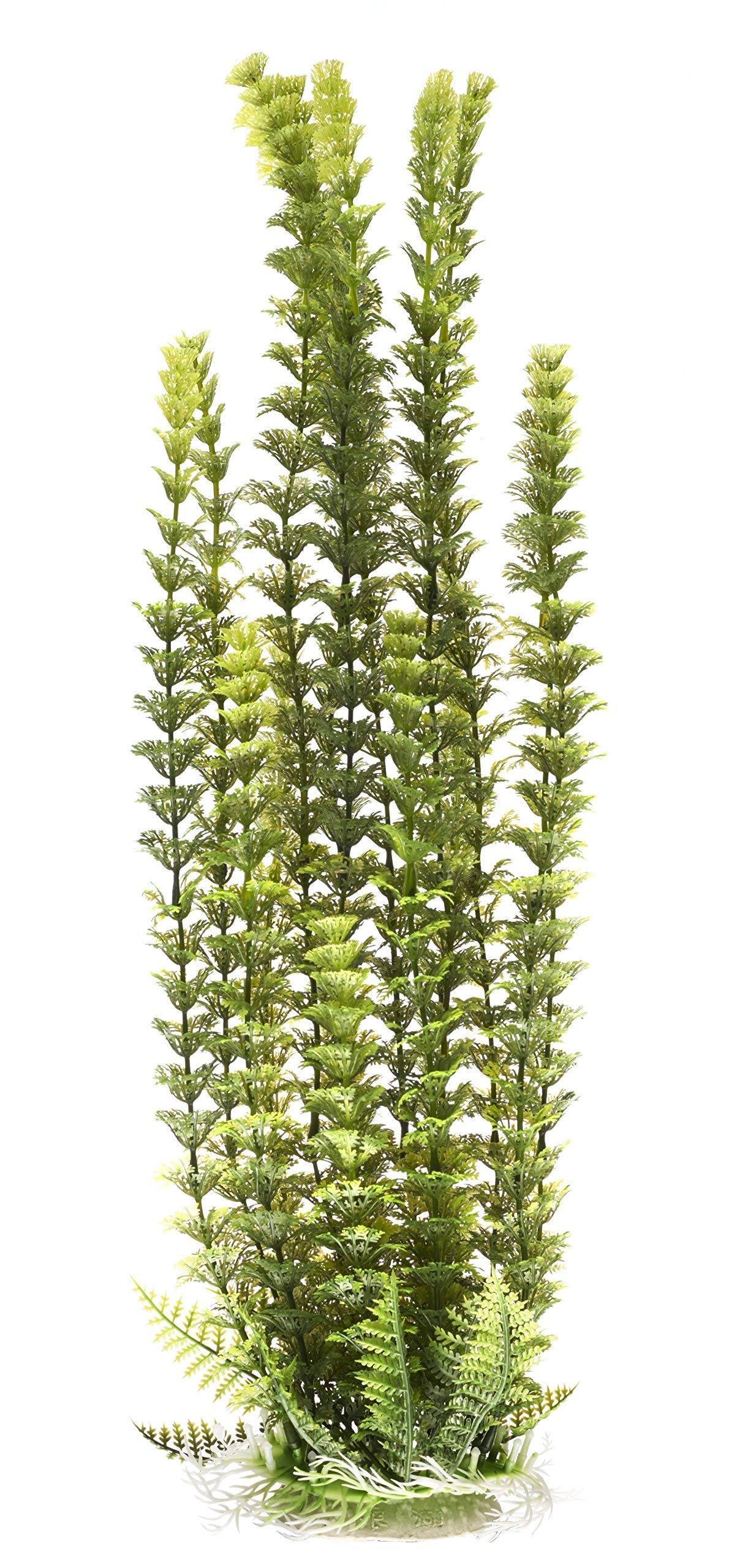 Grande plante artificielle pour aquarium réaliste avec socle lourd de 43 cm