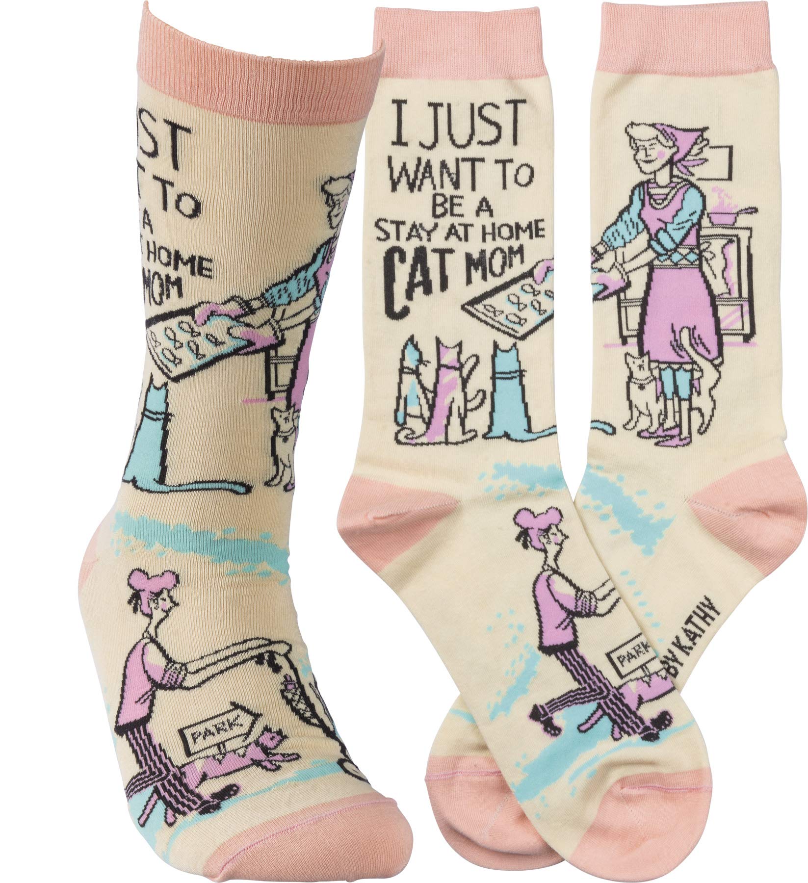 Primitives By Kathy Strofinaccio Da Cucina In Cotone – LOL Made You Smile – Tema Minnesota, 71x71 Cm, Lavabile, Regalo Divertente E Sarcastico