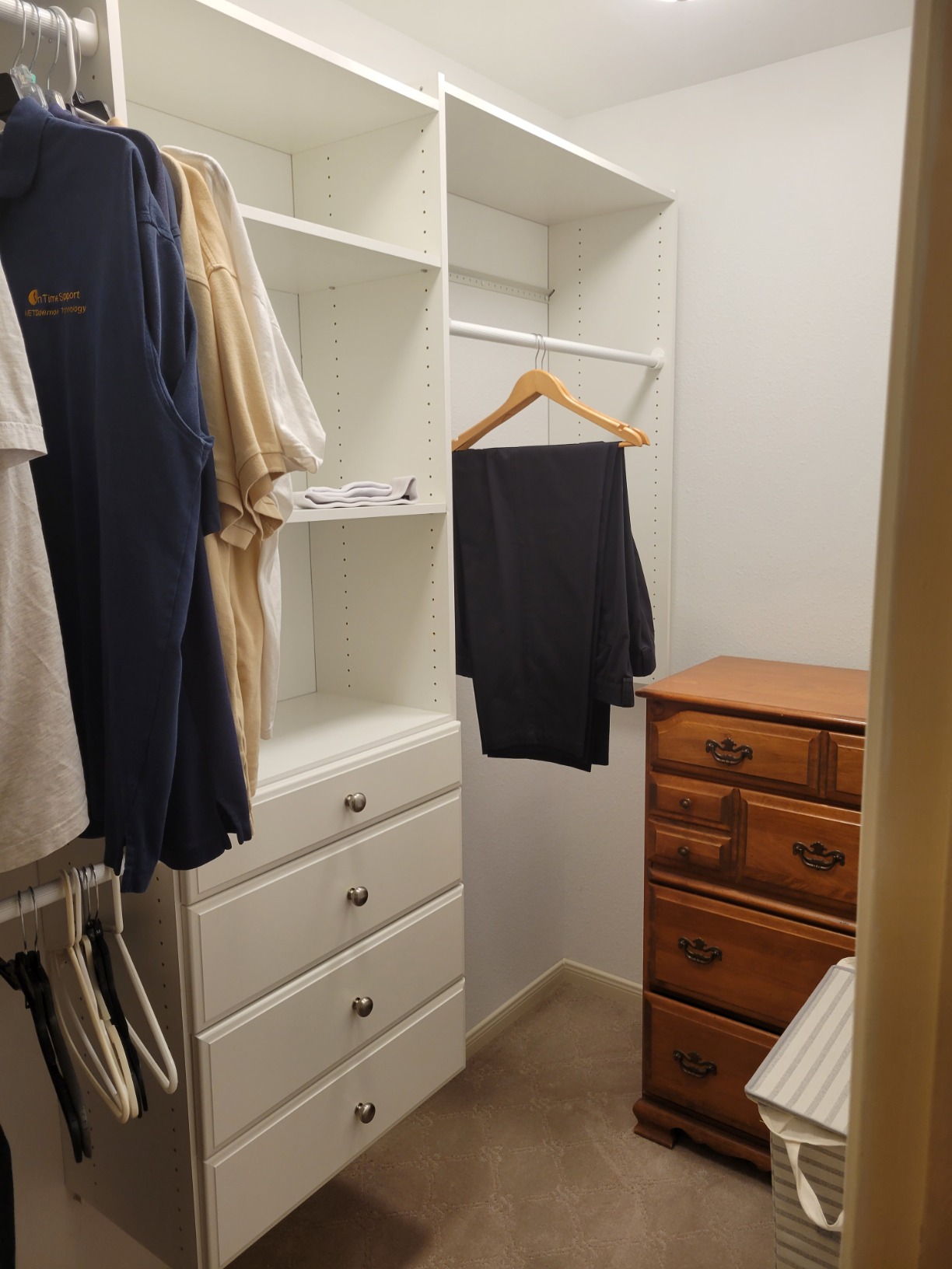 15/mo Finance Easy Track OK7272 Deluxe Tower Closet Storage Wall