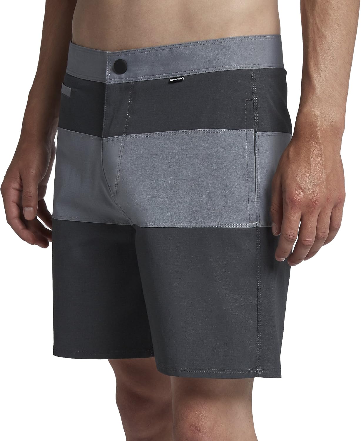 Hurley - Mens Transit 18" Walkshorts, Size: 34, Color: Anthracite