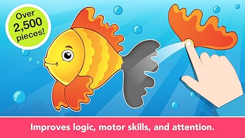 Shape Puzzle Builder for Toddlers - Free games for kids 1, 2, 3, 4, 5 years old