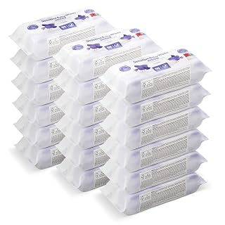 by Amazon Sensitive Baby Wipes 1008 Wipes, Unscented, 18 Pack of 56