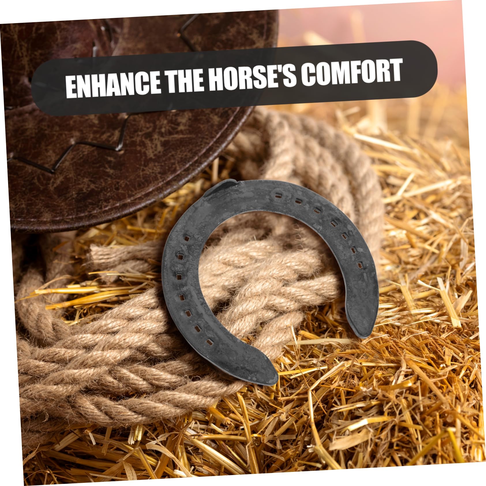 4pezzi Chiodi Per Ferratura Per Riparazione Equestri Per Equitazione e Decorazione Resistente e Facile Installare