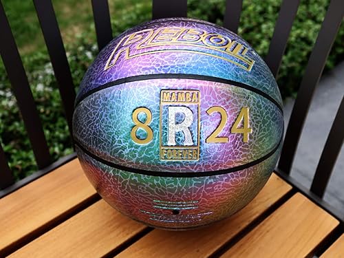 Miniatura 5 de Mamba Spirit - Baloncesto de cuero (talla 3  7), baloncesto para niños, baloncesto pequeño, baloncesto juvenil, regalo de baloncesto