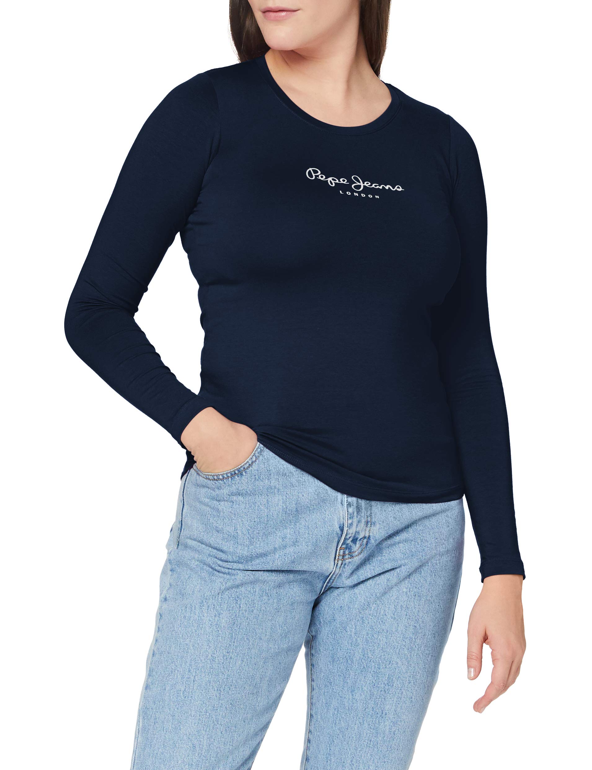 Pepe Jeans New Virginia LS N T-Shirt para Mujer
