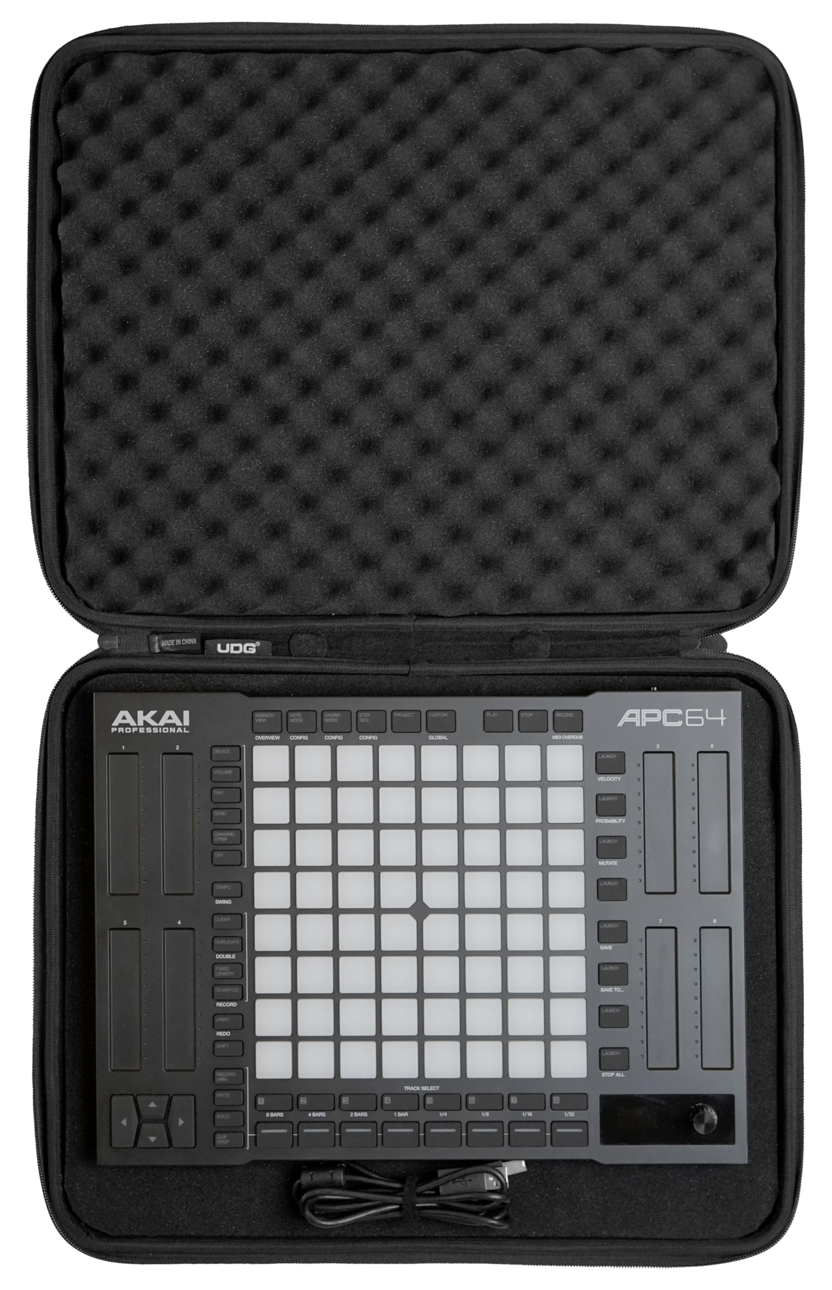 UDG Creator Akai APC 64 - Funda rígida Negra