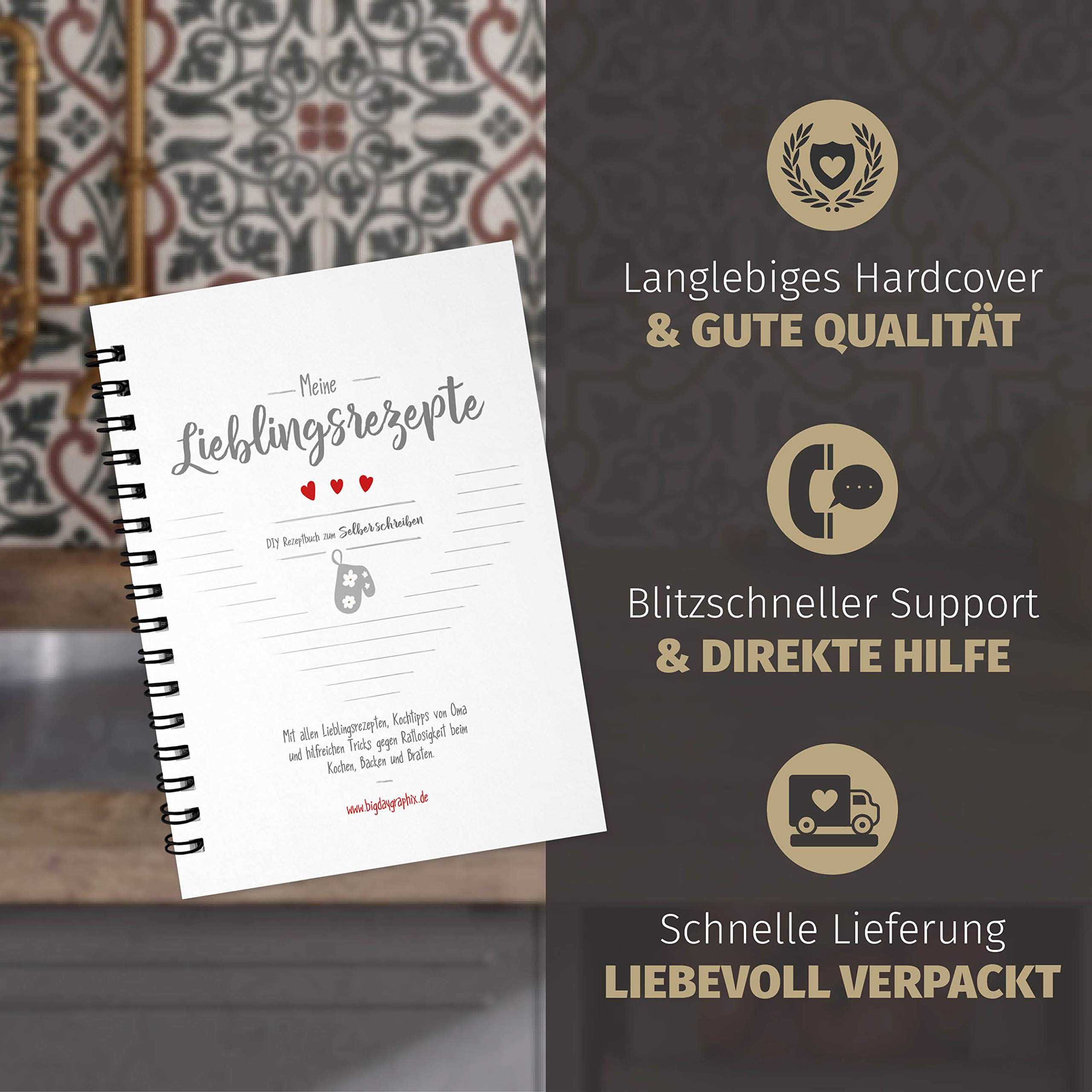 Notitieboek Met Zoete Recepten: Een Blanco Receptenboek Om In Te