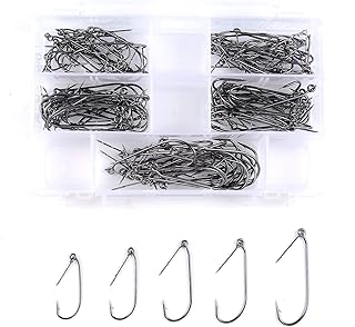 Thorn Twister Worm Keeper Softbait Hook Kit with Fishing Tackle Box 125-Pieces