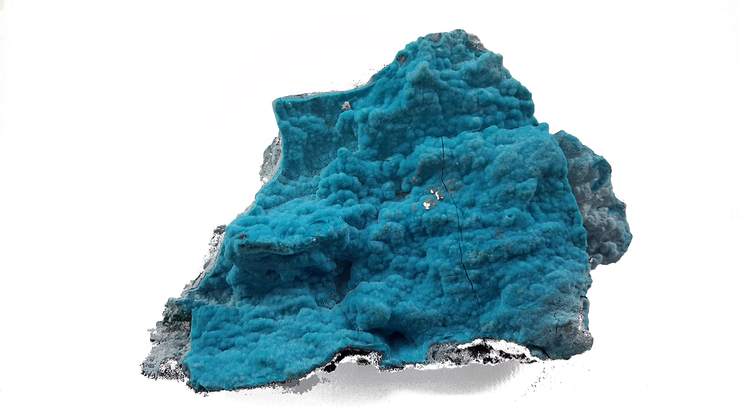 StarStuff.Rocks Authentic African Rock, Mineral, and Crystal Specimen Show (Chrysocolla)