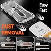 PREMIUM [Package of 2] Alignment Apparatus Compatible with URUCHI URUCHI iPhone 11 / Xr and Extra Strong Screen Protective Glass Against Strokes That Leave Absolutely No Dust Under the Glass When Installing