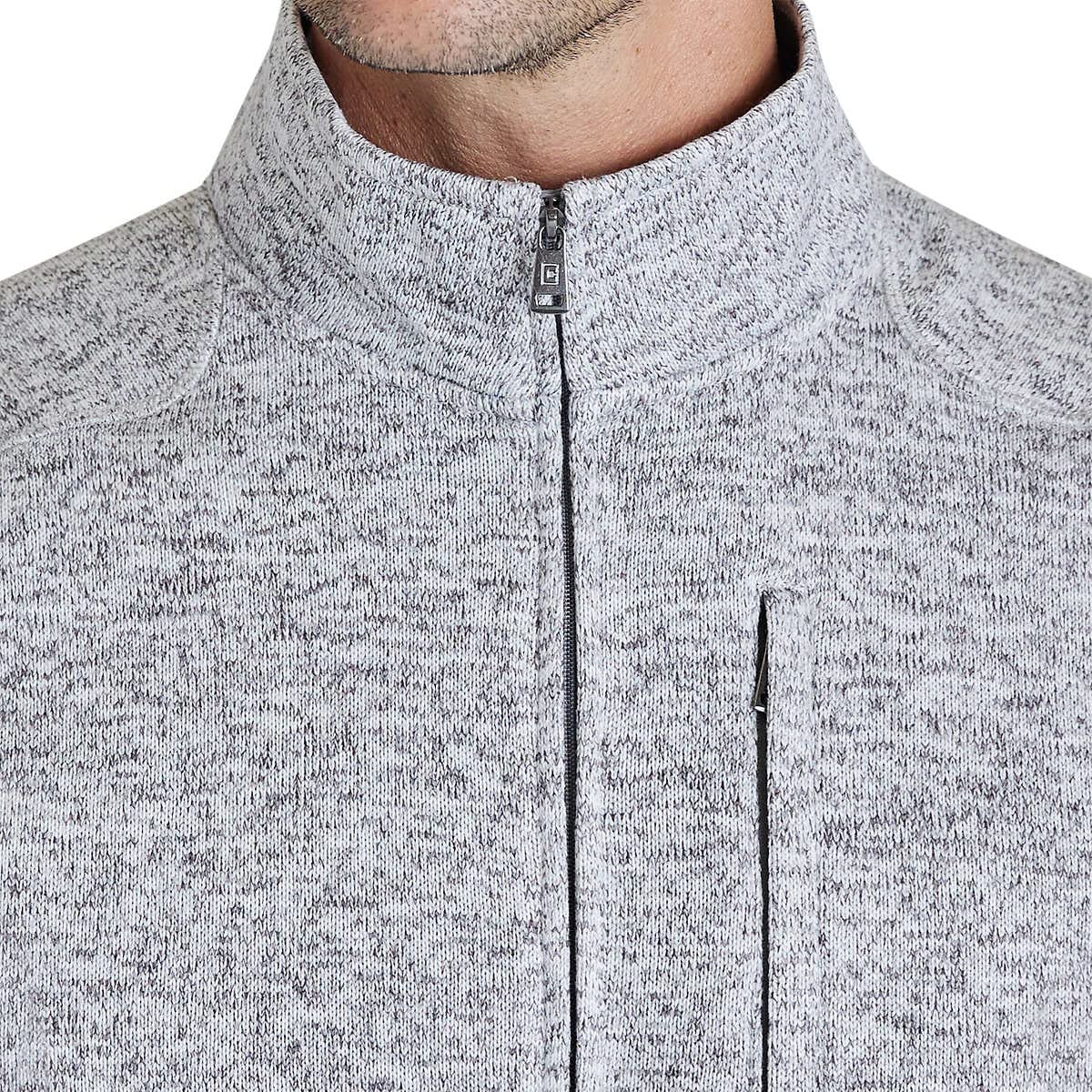 chaps Herren Mockneck Vest Fleece-Weste