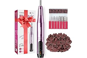 COSLUS Cordless Nail Drill Electric File: Professional Nail Care at Your Fingertips