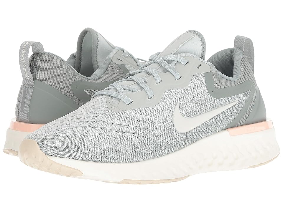 

Nike Odyssey React (Light Silver/Sail/Mica Green) Women's Running Shoes, Gray
