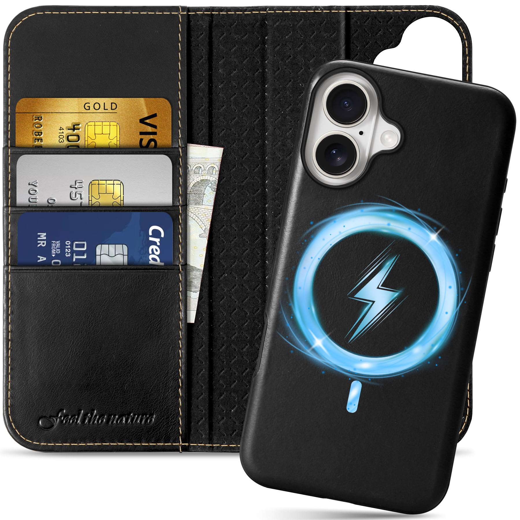 SHIELDON Case for iPhone 16 Plus