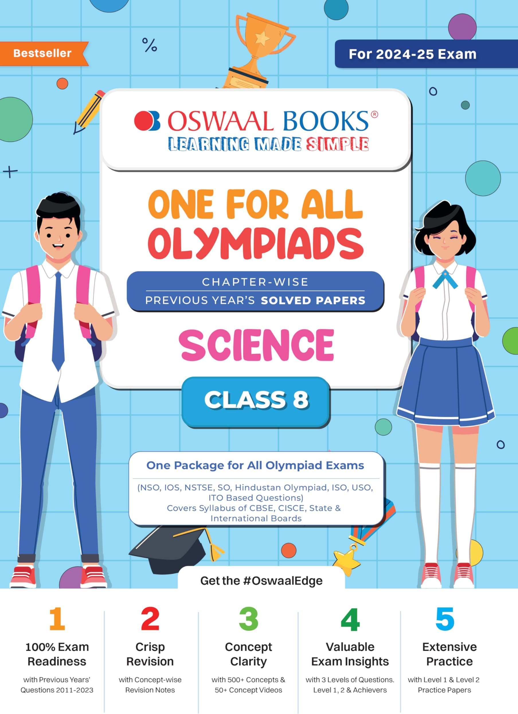 One for All Olympiads Previous Year Solved Papers_Class 8_Science_For 2024-2025 Exam